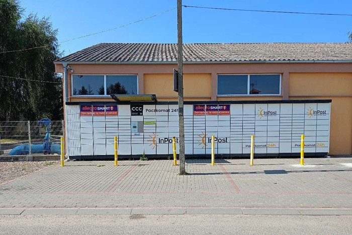 Parcel Locker NOS01N Przy Centralnym Wodociągu Żuławskim