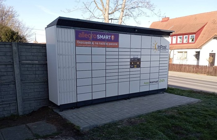Paczkomat NOVL01BAPP Przy sklepie