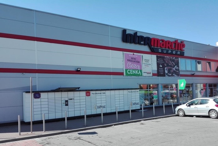Paczkomat NRU01N Przy markecie Intermarche