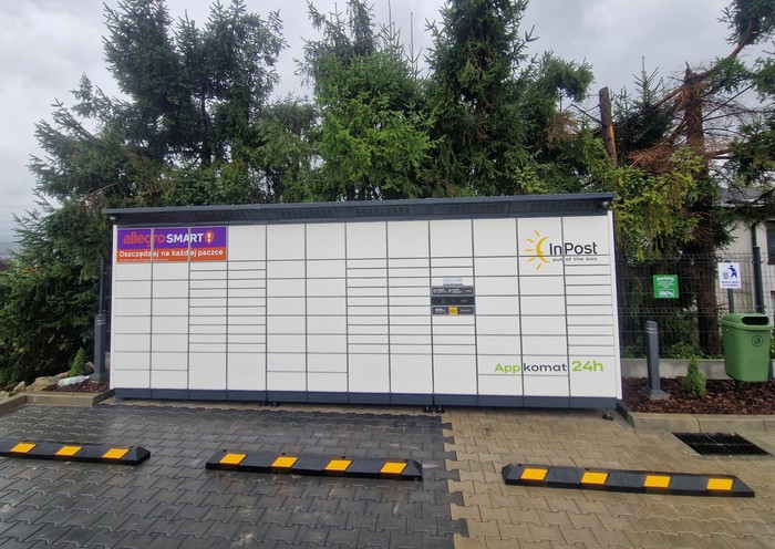 Parcel Locker NSA02BAPP Parking Sklepu Żabka