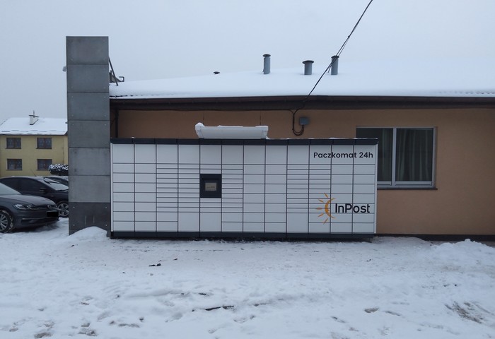 Paczkomat NSA03M Przy sklepie Lewiatan