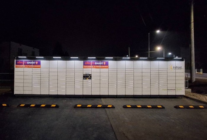 Paczkomat NSA06BAPP Przy sklepie Lidl