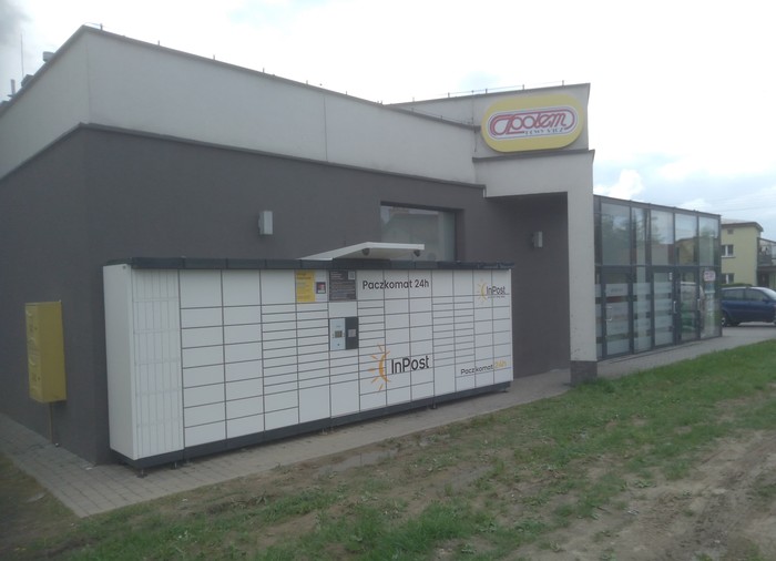 Paczkomat NSA06N Przy sklepie Społem