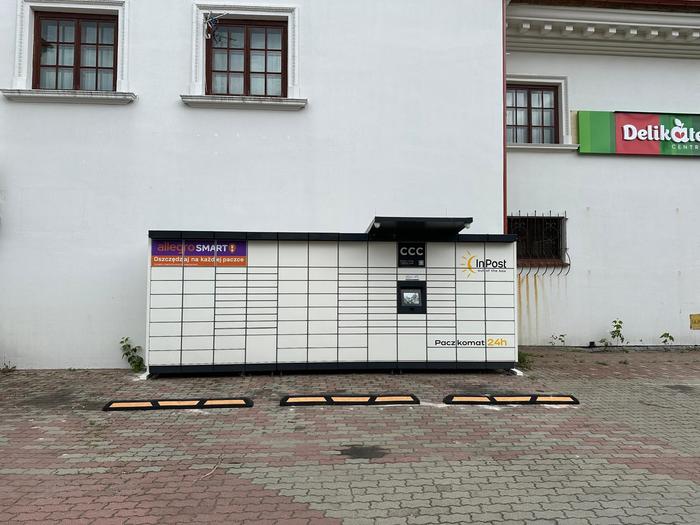 Parcel Locker NSZ02M Parking sklepu