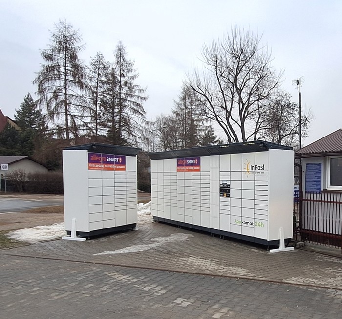Paczkomat NTA02BAPP Przy Stacji Kontroli Pojazdów
