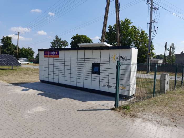 Поштомат NVI01M Przy wjeździe na posesję