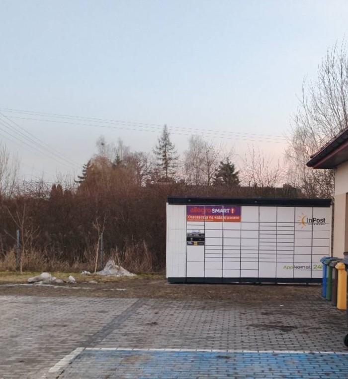 Поштомат NWGD01BAPP Przy świetlicy wiejskiej w Nowej Gadce