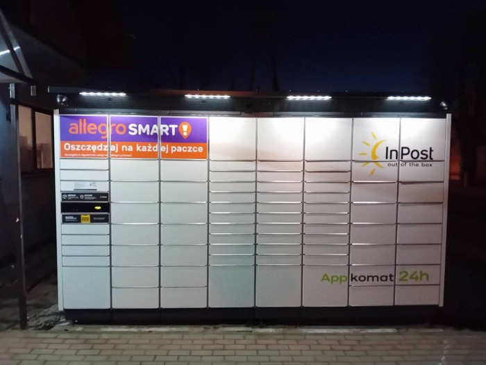 Parcel Locker NYN01BAPP Przy sklepie
