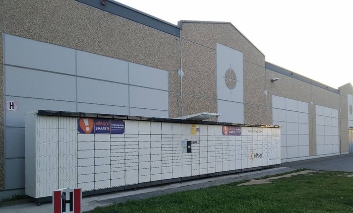 Paczkomat NYS03N Przy markecie Kaufland