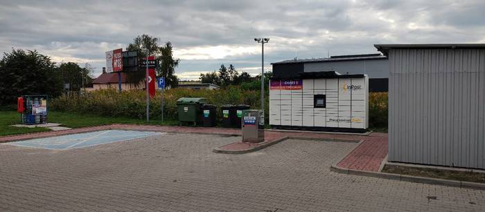 Parcel Locker NYS20M Stacja paliw MOL