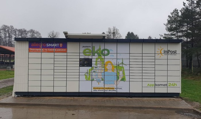 Paczkomat OBS01APP Przy pasażu handlowym