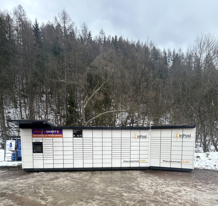 Paczkomat OCD01M Przy sklepie Groszek