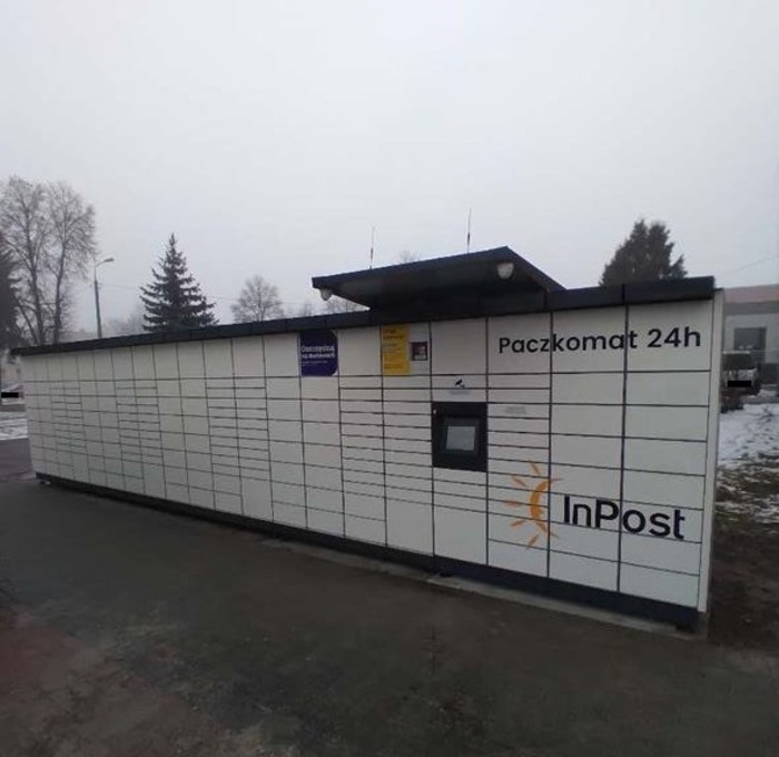 Paczkomat OCK01M Przy budynku OSP