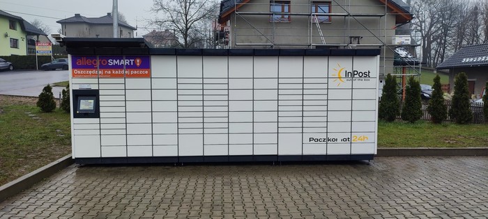 Paczkomat OEK06M Myjnia Bezdotykowa Osiek ul. Starowiejska 136