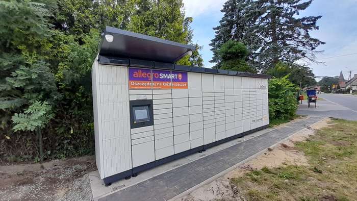 Parcel Locker OIE01M Przy prywatnej posesji
