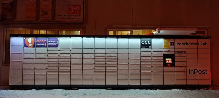 Поштомат OLS09M przy sklepie Malwa