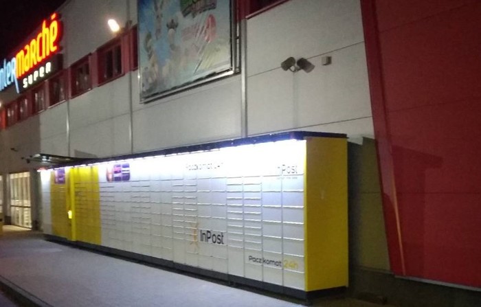 Paczkomat OLS12A Przy sklepie Intermarche
