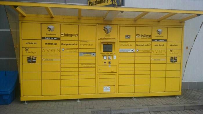 Поштомат OLS155 Stacja paliw MOL