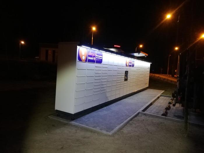Paczkomat OLS15M przy Lidlu