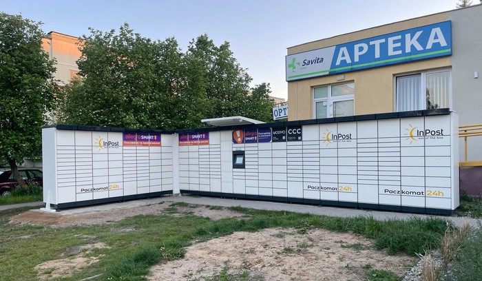 Parcel Locker OLS30M przy aptece Savita