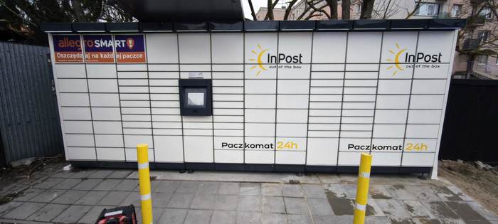 Paczkomat OLS38M posesja prywatna