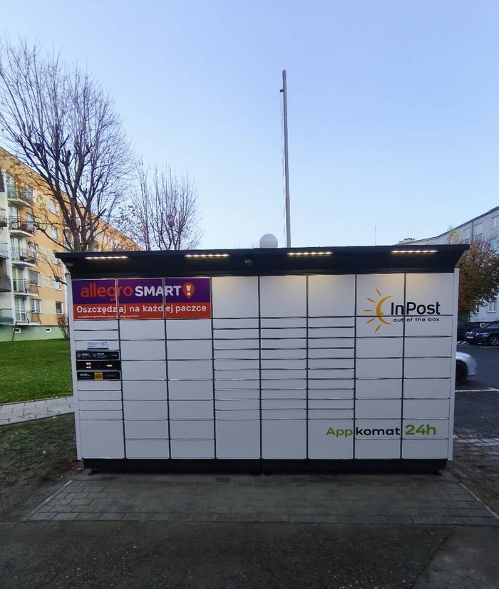 Parcel Locker OLW09BAPP Przy siłowni