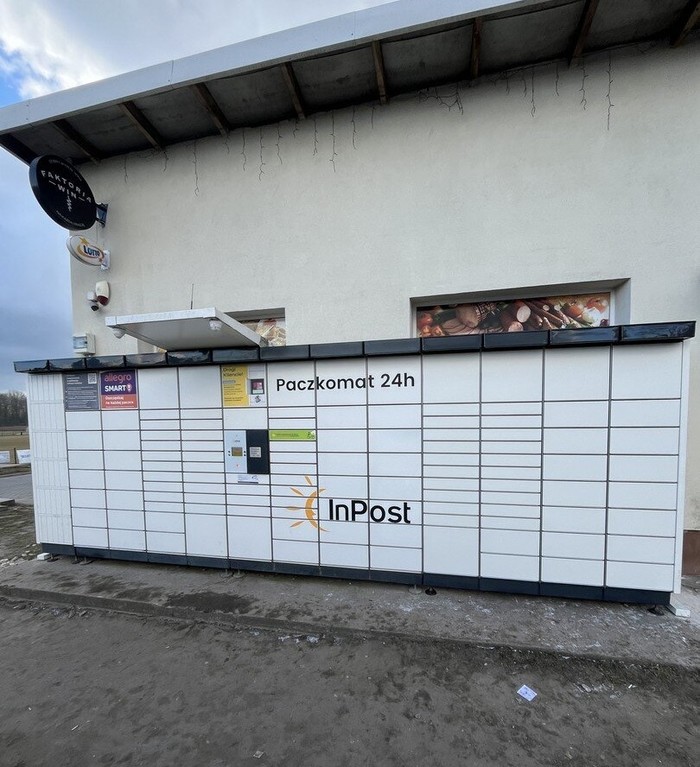 Paczkomat OPG01N Przy markecie Lewiatan