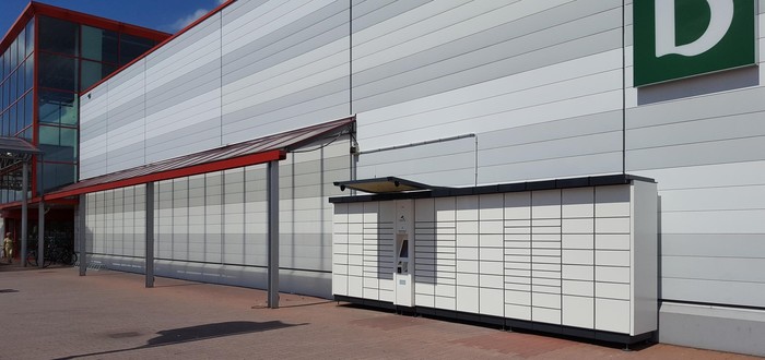 Paczkomat OPO04A Przy Centrum Handlowym Auchan