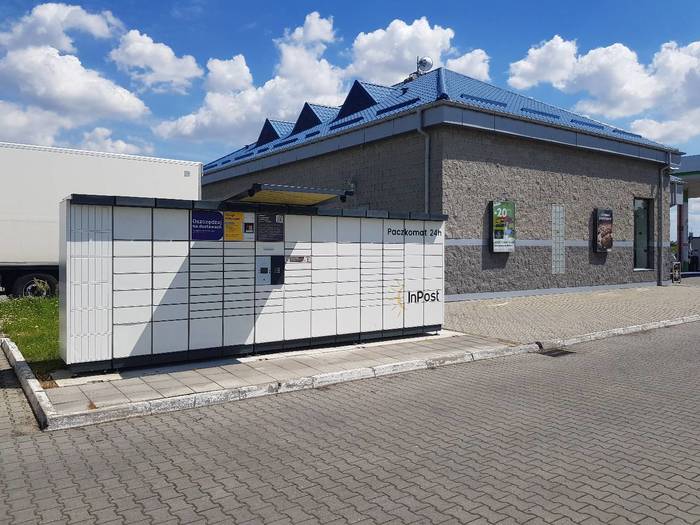 Paczkomat OPO04N Stacja paliw AMIC ENERGY