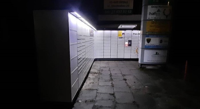 Paczkomat OPO10N Przy budce ochrony