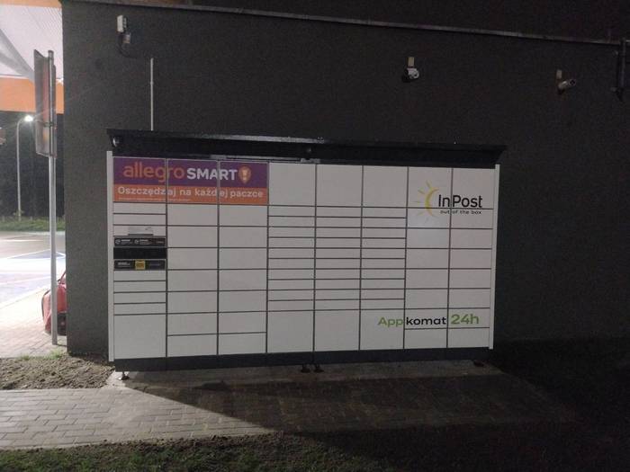 Parcel Locker OPO13BAPP Stacja benzynowa Cricle K