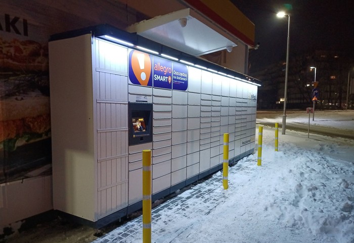 Paczkomat OPO22M Przy Shellu