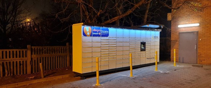 Paczkomat OPO25M Przy sklepie Netto