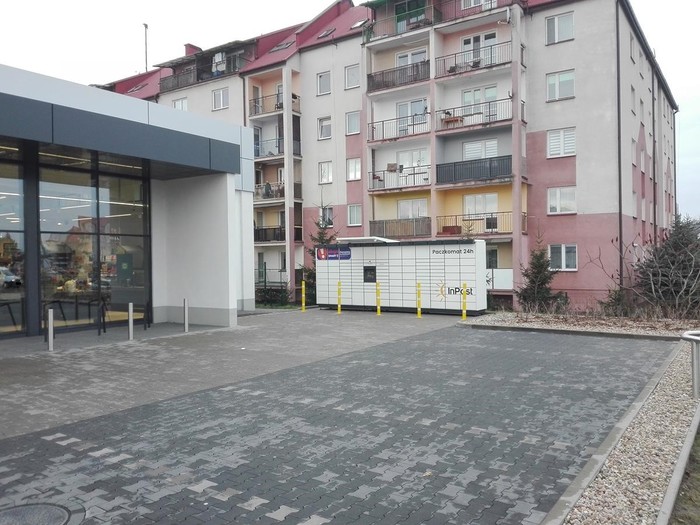 Parcel Locker OST03M Przy sklepie Lidl