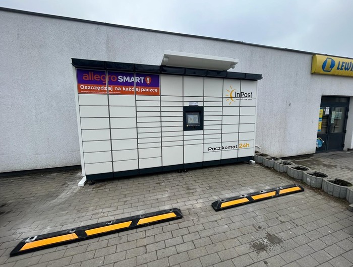 Parcel Locker OSZ03M przy sklepie Lewiatan
