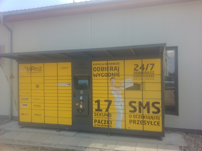 Paczkomat OTM01G Przy Aptece Kolorowej