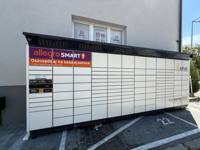 Parcel Locker OTS04BAPP Przy biurze ubezpieczeń
