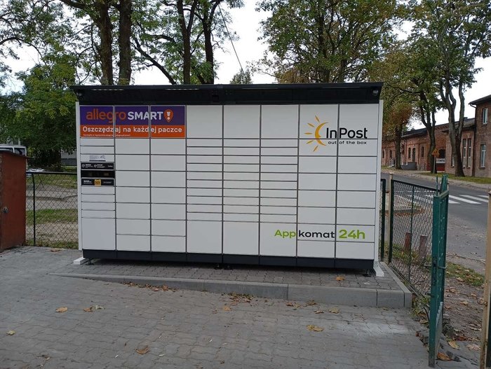Paczkomat OTT01BAPP Przy sklepie spożywczym