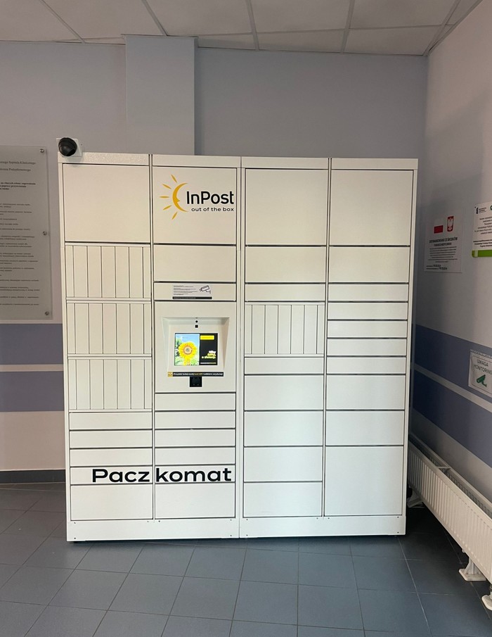 Paczkomat OTW02HP klinika rehabilitacji szpitala im.Grucy