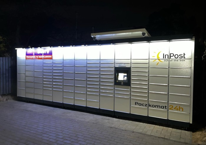 Paczkomat OTW20M od ulicy Przewoskiej