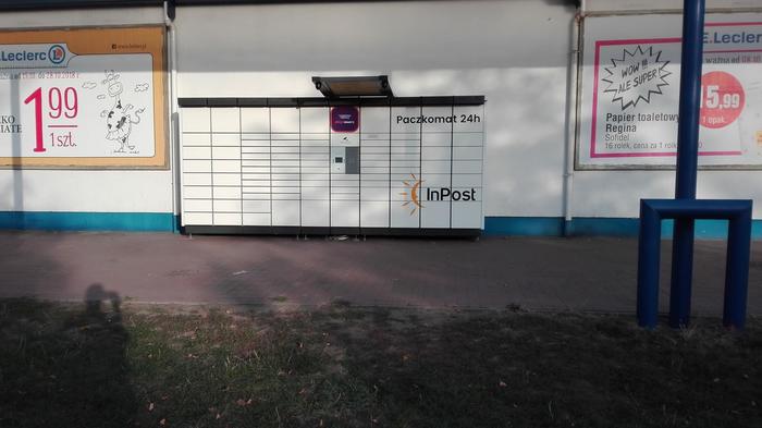 Paczkomat OWI08N Przy markecie E.Leclerc
