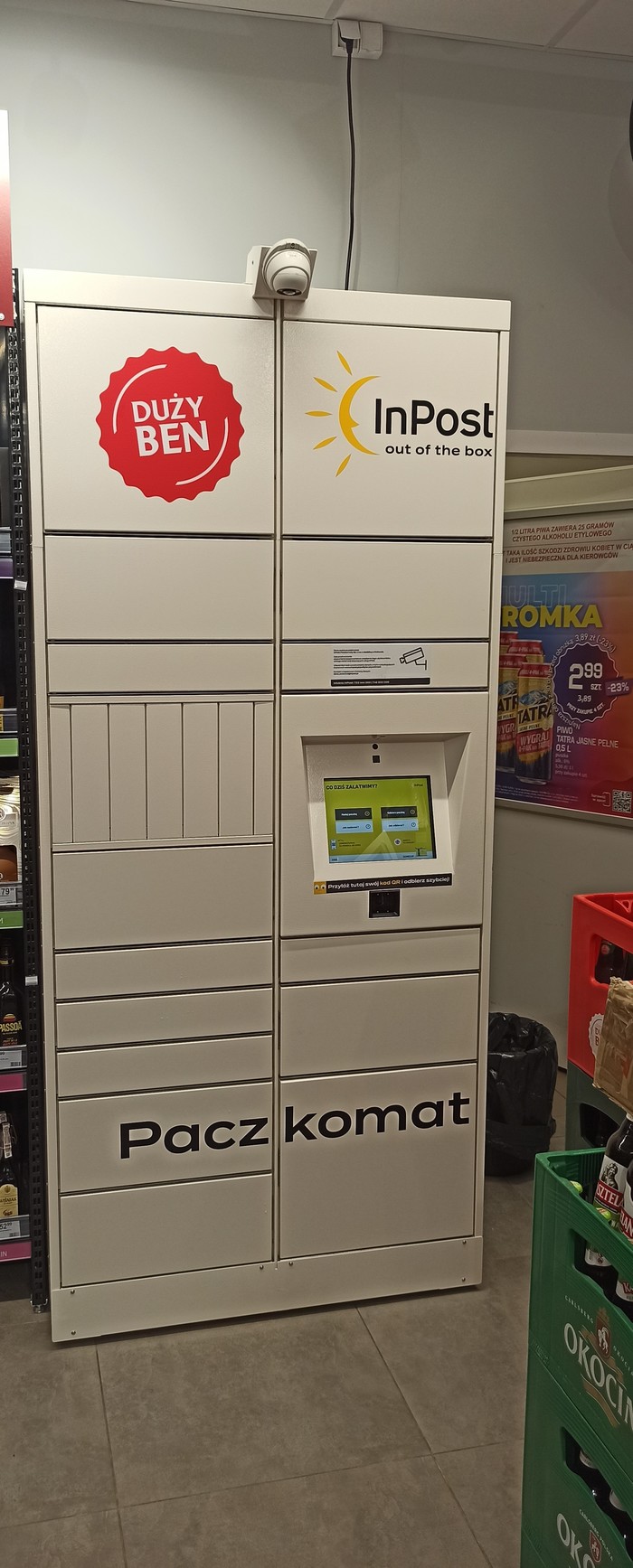 Paczkomat OZM01HP w sklepie Duży Ben