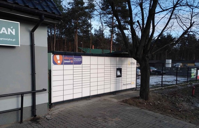 Paczkomat OZO05M Przy sklepie Żabka