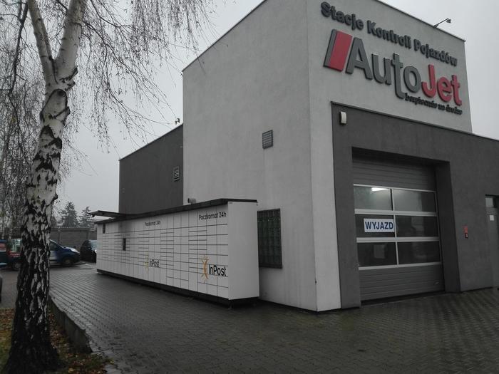 Paczkomat PAB02N Przy stacji diagnostycznej