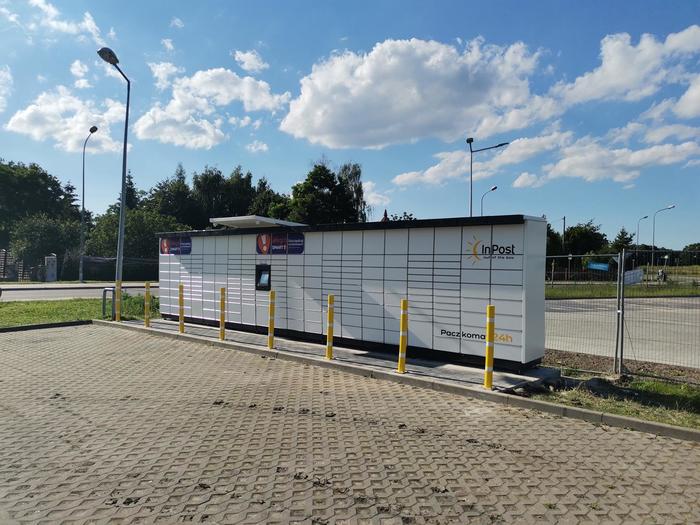 Paczkomat PAS02M przy Lidlu