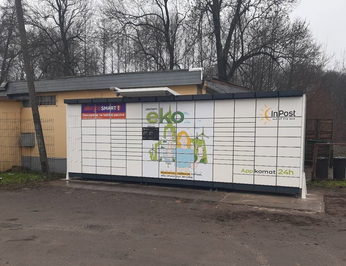 Paczkomat PBD01APP Przy sklepie spożywczym