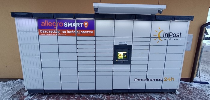 Paczkomat PDI01M Przy sklepie spożywczym