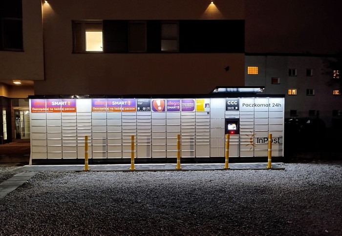 Поштомат PIA02M Przy wypożyczalni samochodów ABI RENT