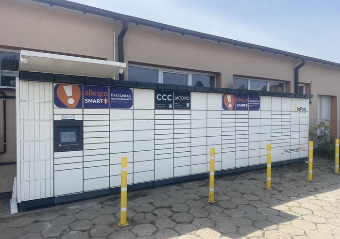 Parcel Locker PIK01M Przy budynku handlowo - usługowym