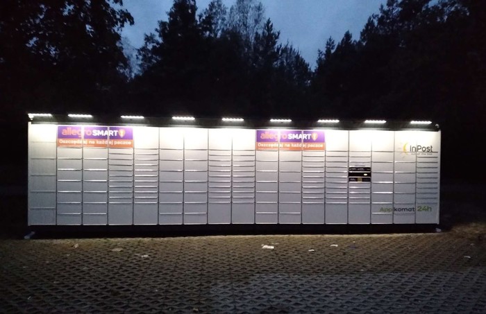 Paczkomat PIL02BAPP Przy myjni samoobsługowej